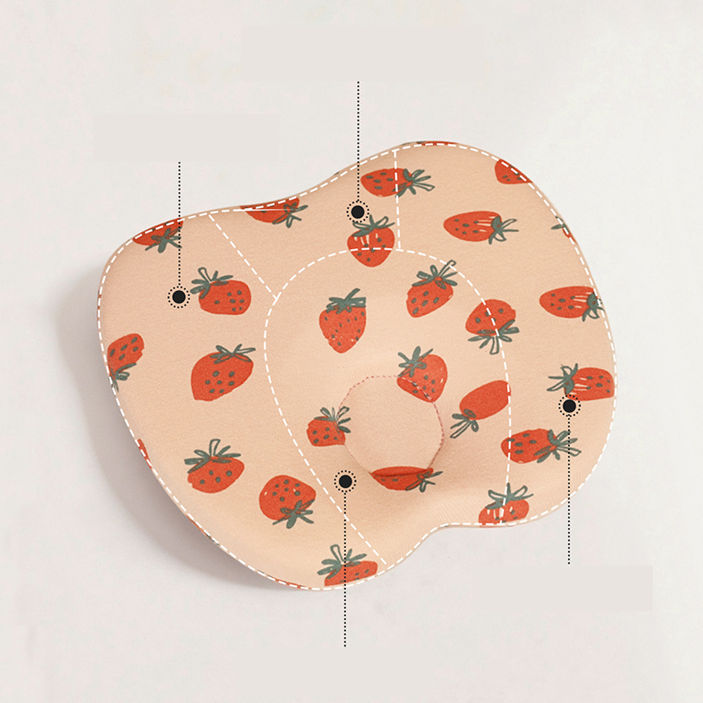 Bantal silikon penyangga leher untuk anak