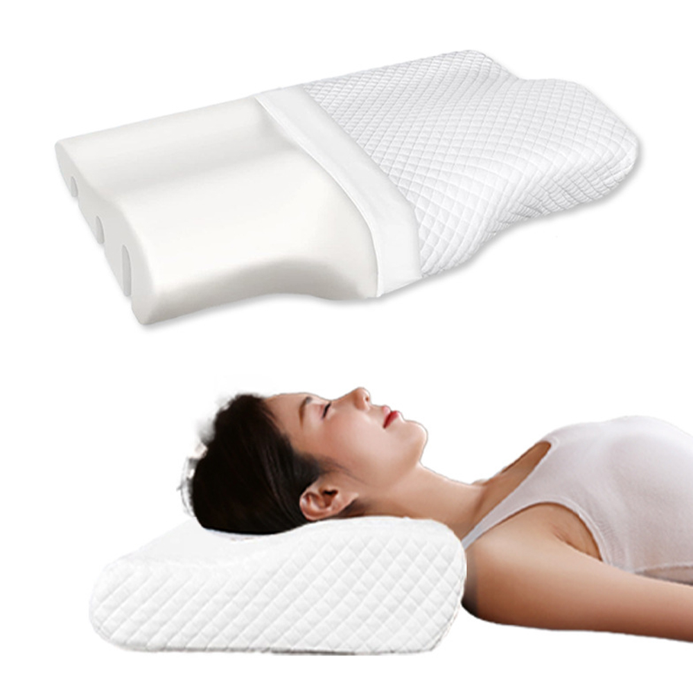 Bantal memory foam berbentuk kupu-kupu