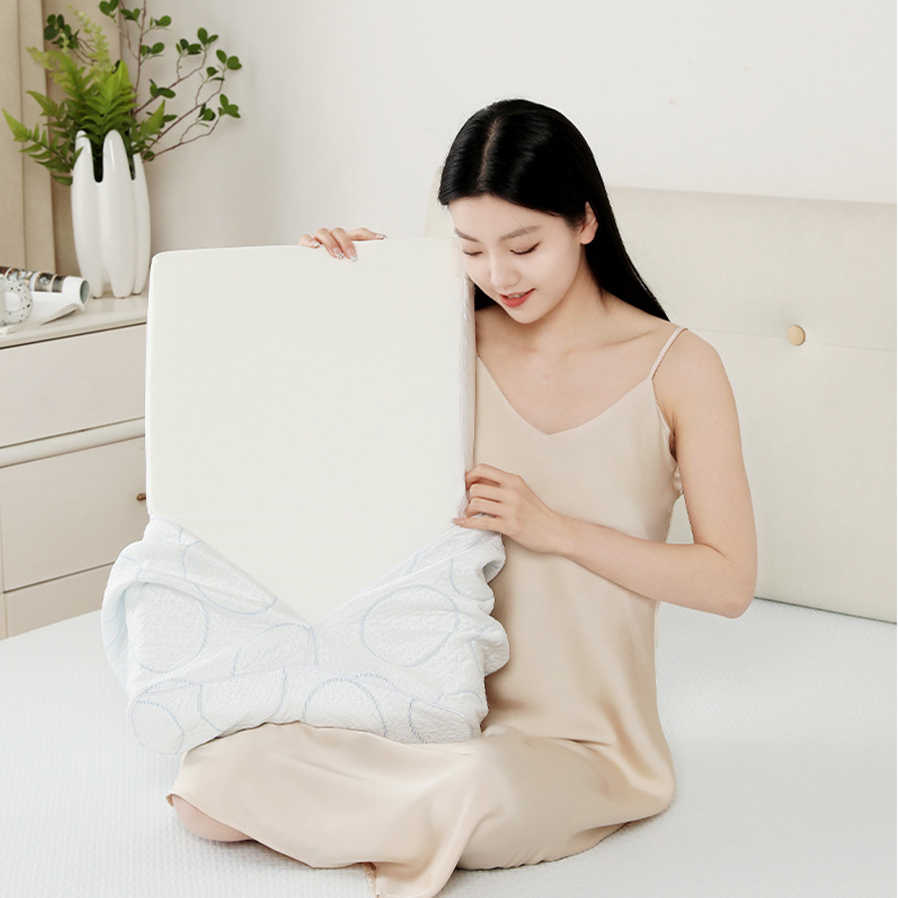 Bantal busa memori pola bergelombang