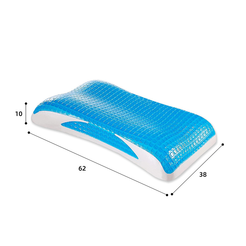 Bantal perut bagian belakang busa memori gel