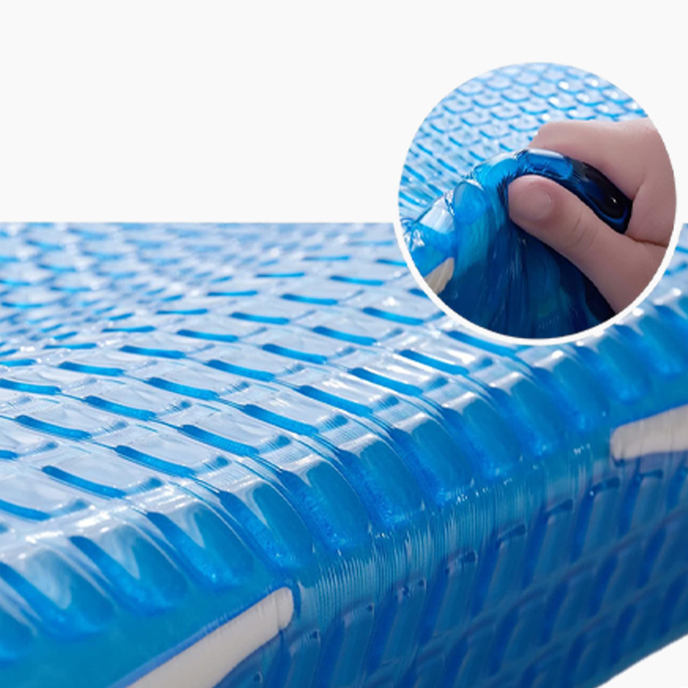 Bantal perut bagian belakang busa memori gel