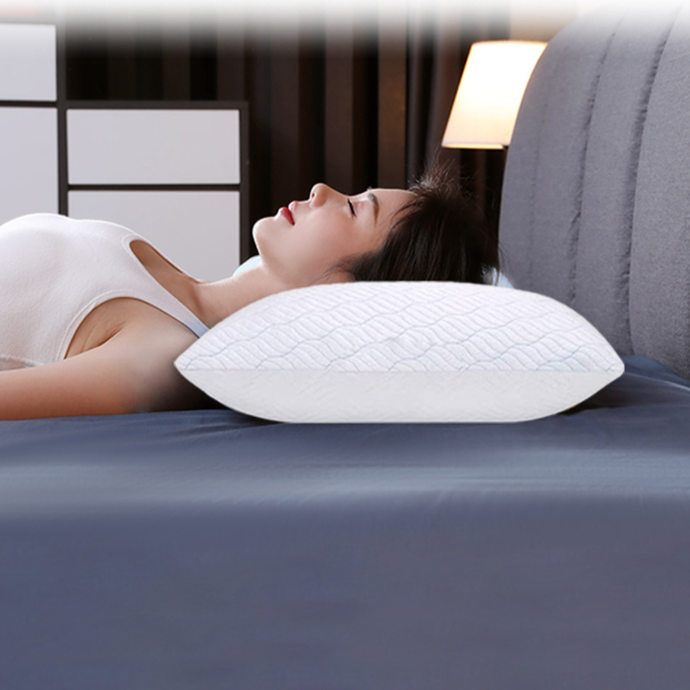 Bantal spons busa memori gel sutra es