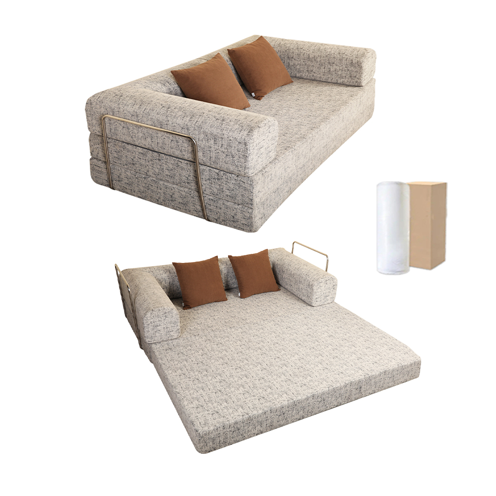 Sofa ganda semi tertutup berbentuk U