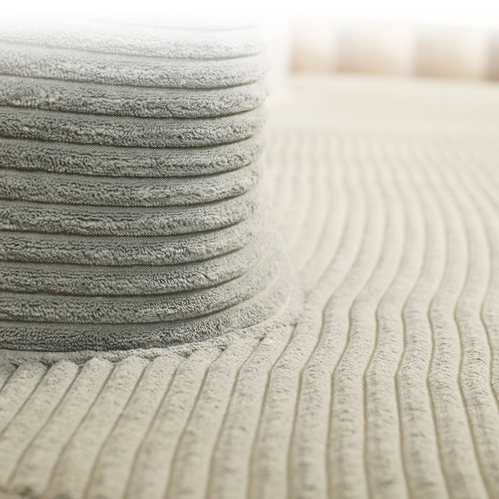 Sofa ganda berwarna abu-abu